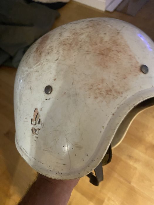 Kask orzeszek PRL