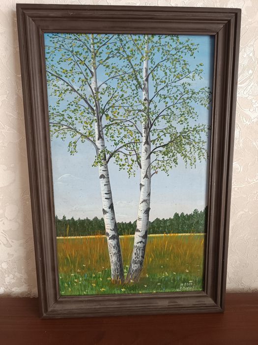 Картина "Две березы"