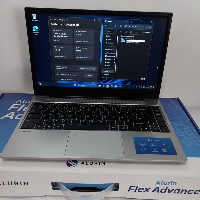 Portátil Alurin Flex Advance / I5-1235U / 16GB / 1TB NVMe - Novo