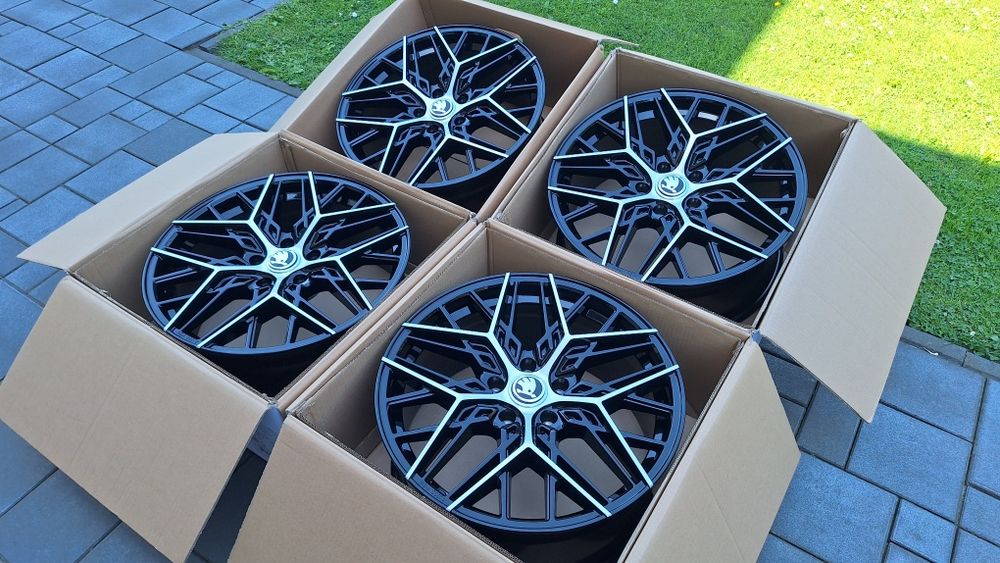 Nowe Alufelgi 5x112 R19 Audi A4 b8 b9 A6 C7 C8 Q2 Q3 Q5 Vw Golf  Passat Arteon Skoda Octavia Superb