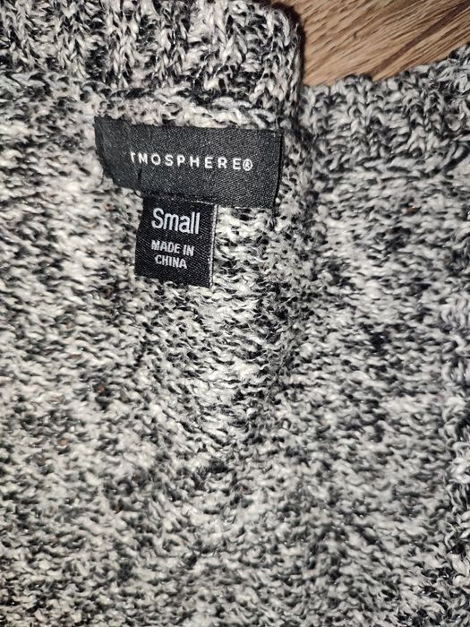 Szary sweter narzutka rozmiar S Atmosphere