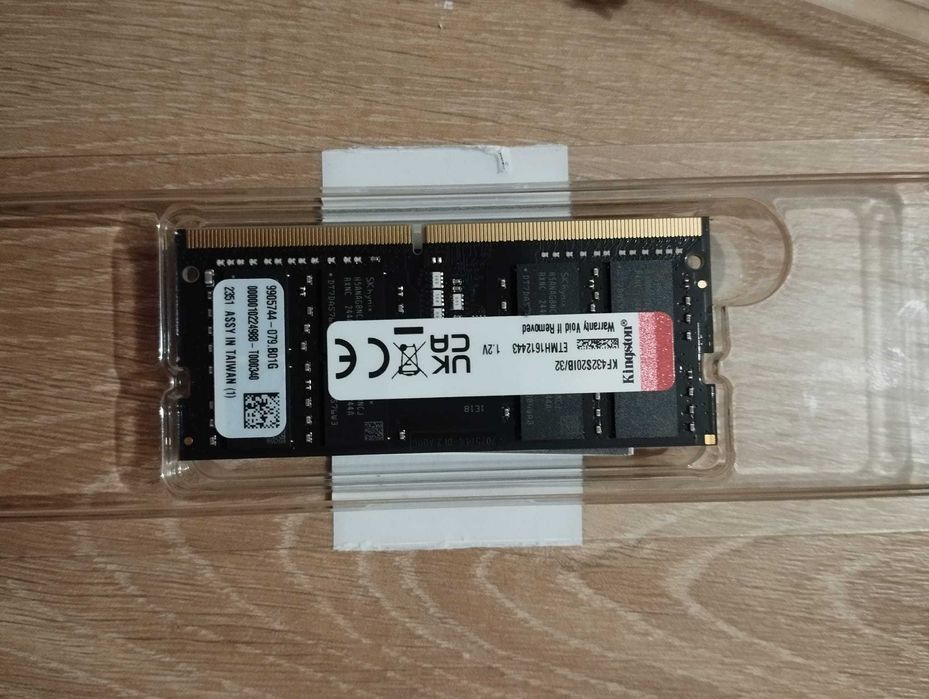 Memória Kingston Fury 32gb SODIMM DDR4
