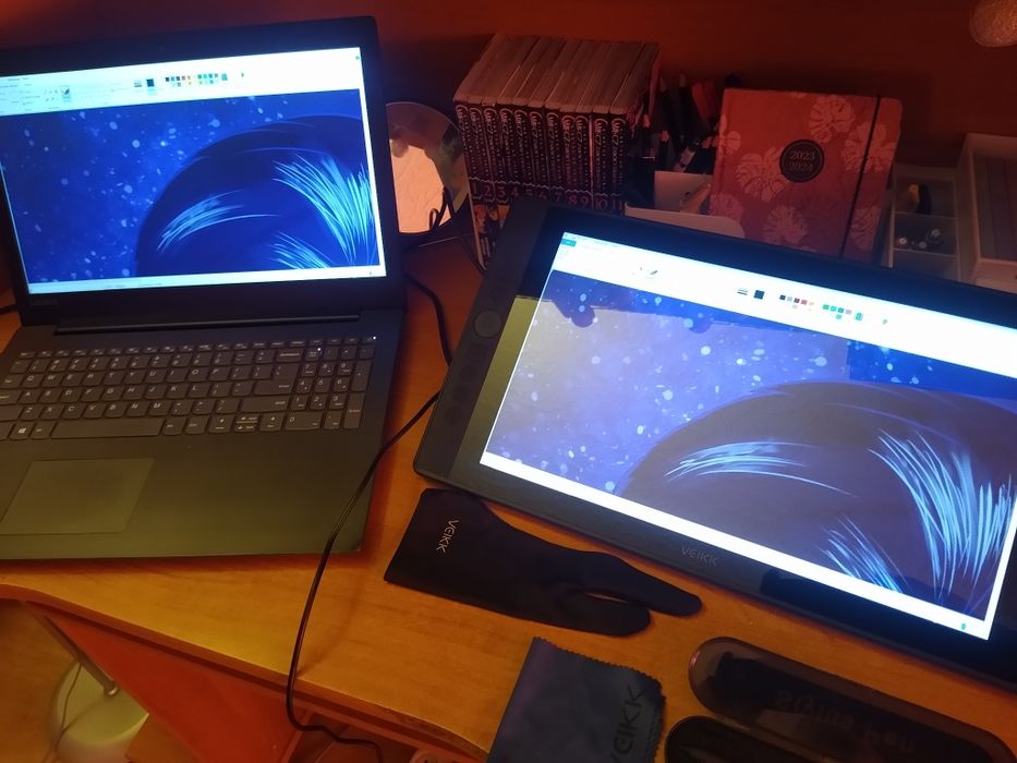 Pomysł na prezent Tablet graficzny Veikk VK 1560 stan idealn