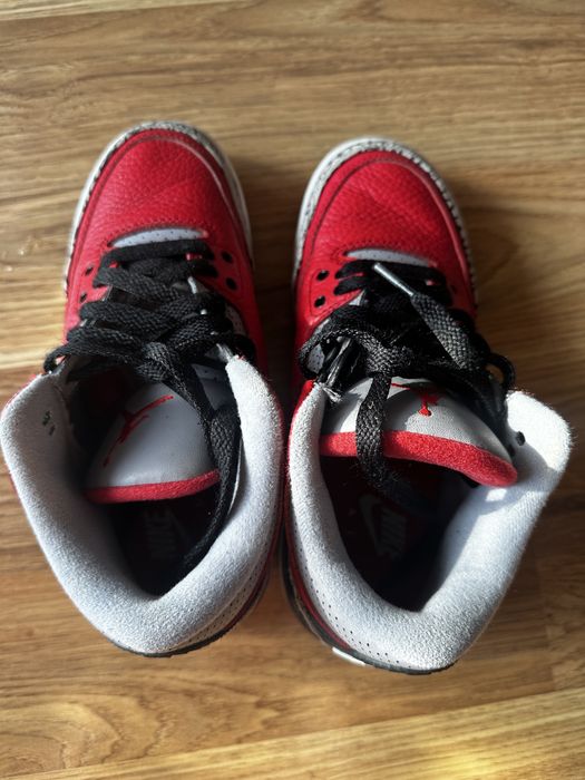 Buty Nike Air Jordan 3 retro SE red cement r. 35,5