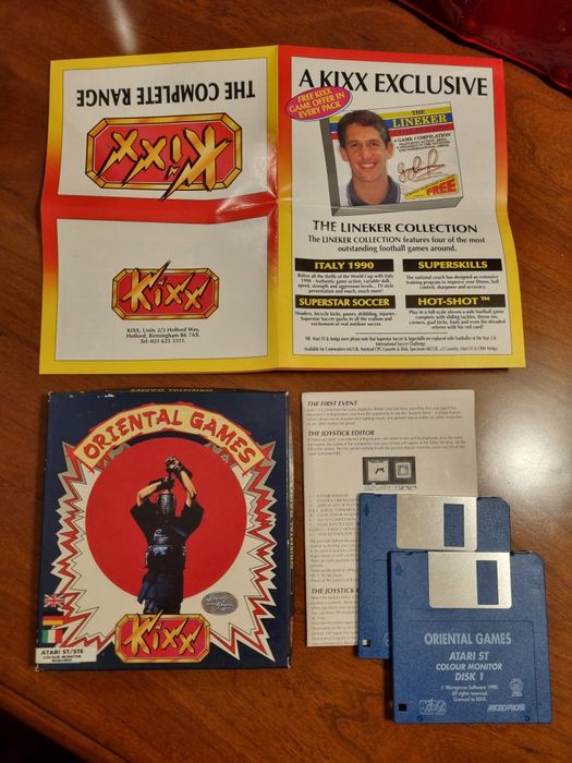 Oriental Games Atari ST jogo computador