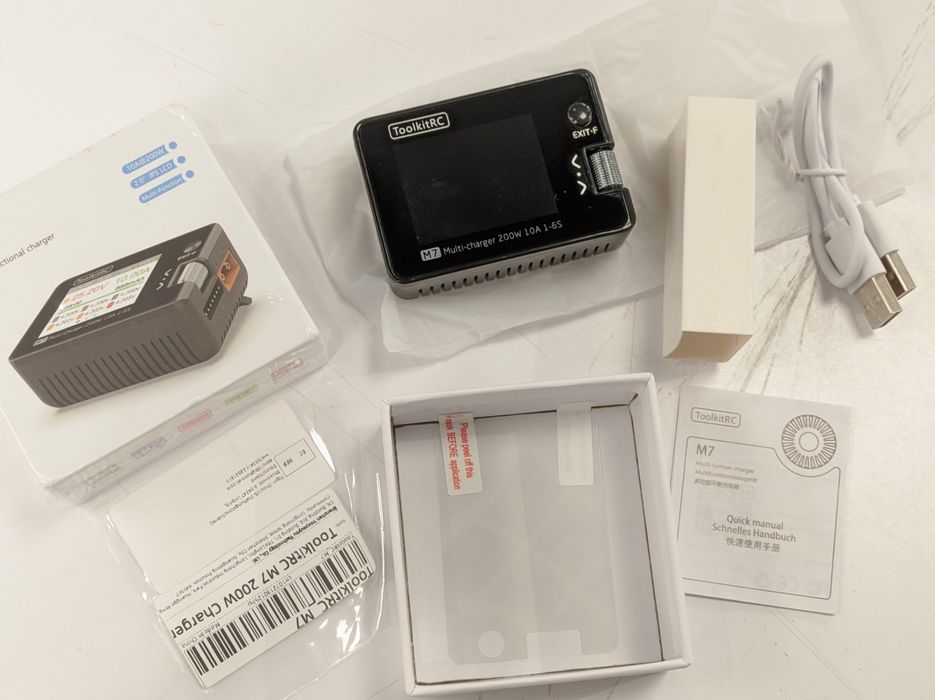 Toolkitrc m7 200w 10a зарядка для 2s-6s