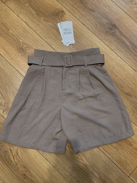 Spodenki kolor kawowy nowe