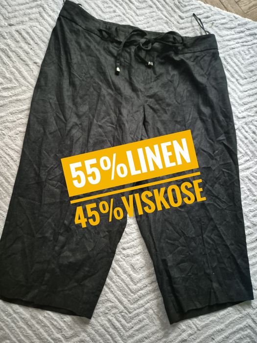 Czarne bermudy damskie,Tailored for you,r.XXL