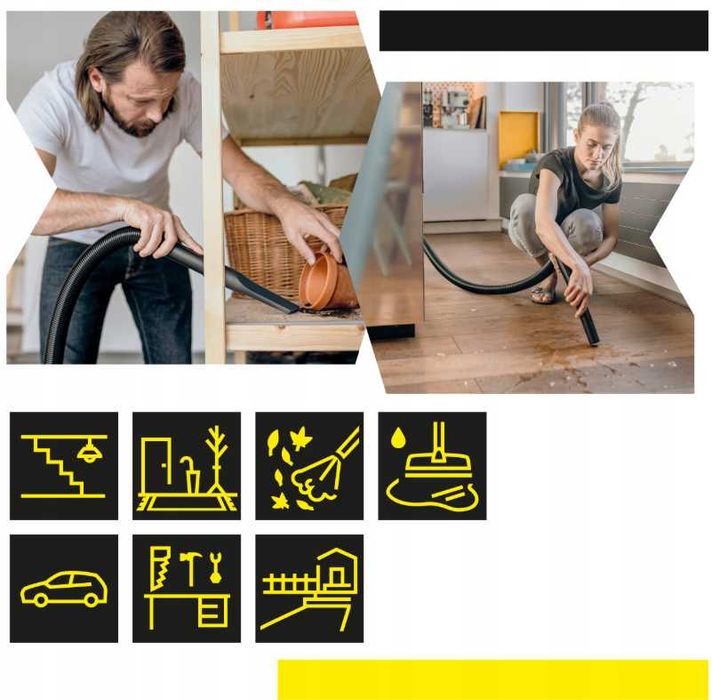 Пилосос Karcher WD 2 Plus V-12/4/18 сухе та вологе прибирання