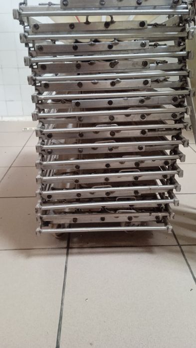 Tabuleiros inox de persianas