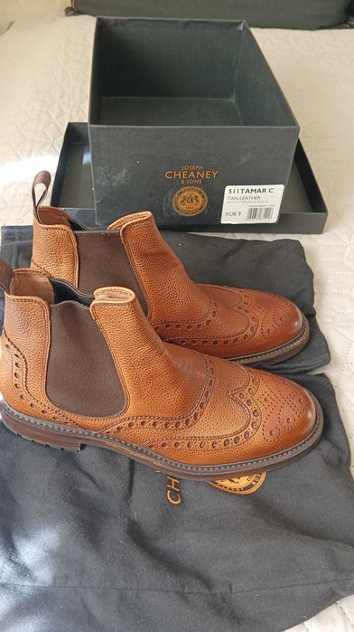 Англійські чоботи челсі Cheaney Tamar C UK9. Нові.
