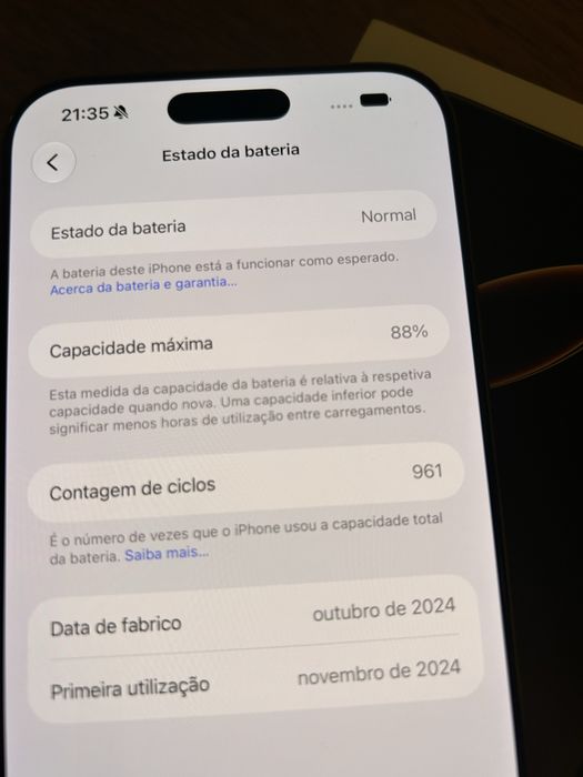 Iphone 16 Pro Max 256gb com garantia