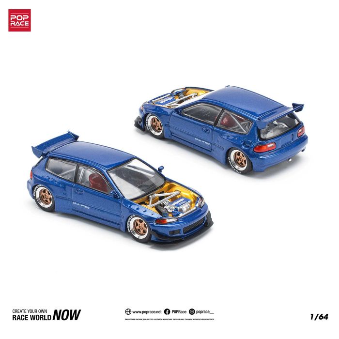 Miniaturas 1/64 Pop Race Varios Honda Porsche Nissan