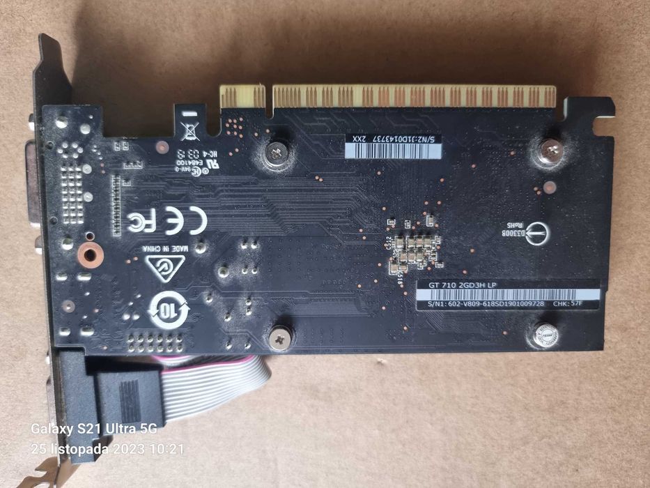 Karta graficzna MSI GeForce GT 710 2gb