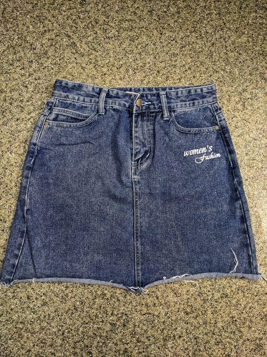 Женская джинсовая юбка