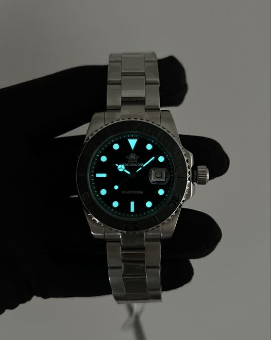 Addiesdive AD2040 Quartz Diver 200M | Miyota Japan | Сталь | часы мужские кварцевые