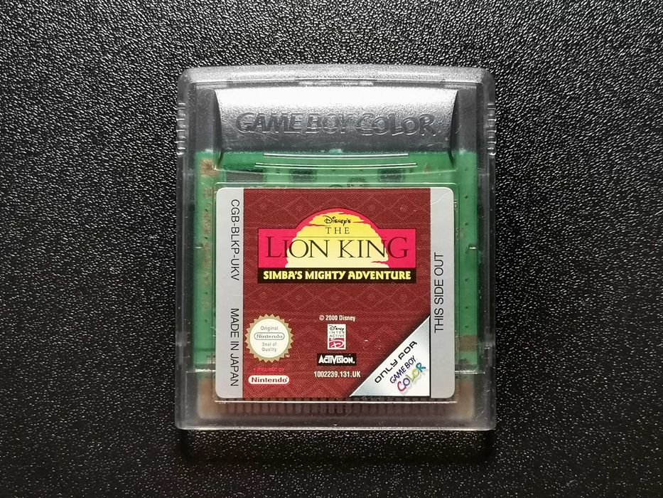 Nintendo Game Boy Color Disney's Lion King Simba's Mighty Adventure