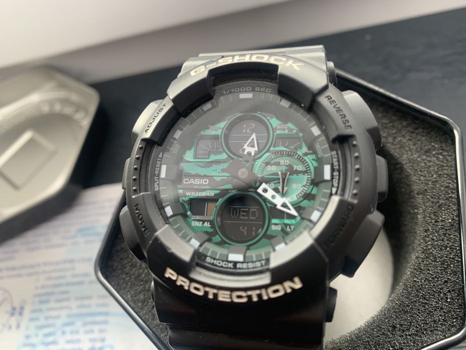 Oryginalny Casio G-Shock Protection GA-140MG/Zibi Sklep 799zl/Wys!