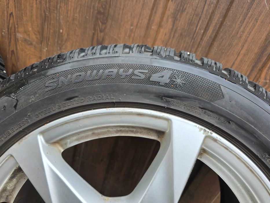 Felgi aluminiowe opony zima 17" Audi 5x112 225/50r17 7,5jx17h2 et45 8k0601025k