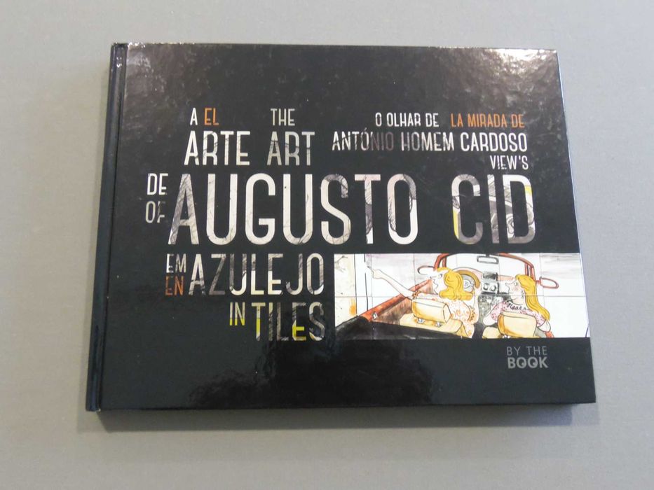 Livro A Arte de Augusto Cid em Azulejo