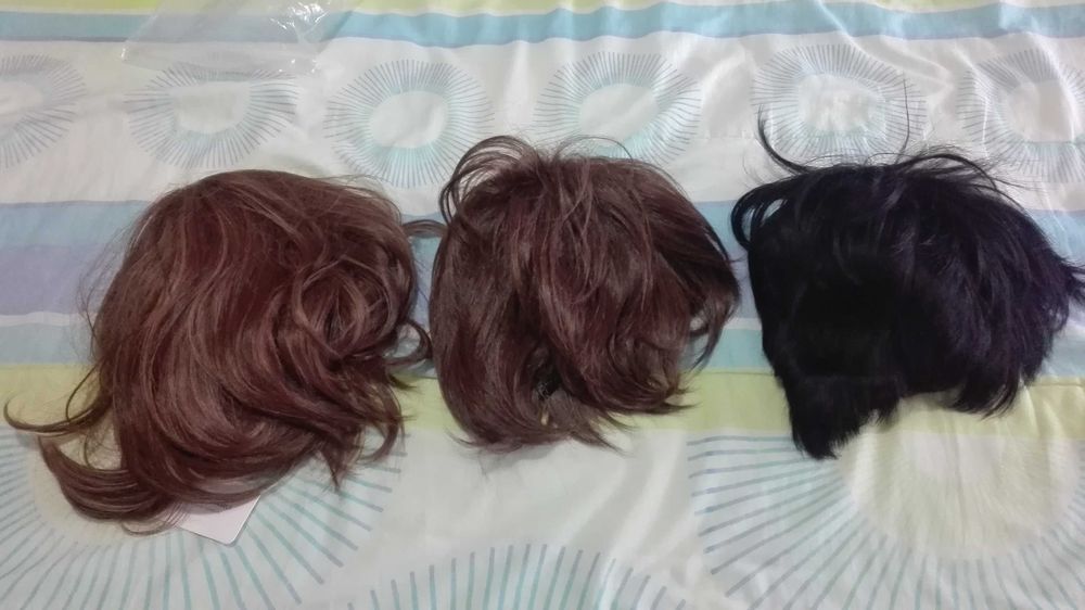 Lote de 23 perucas - vários estilos - ótima qualidade