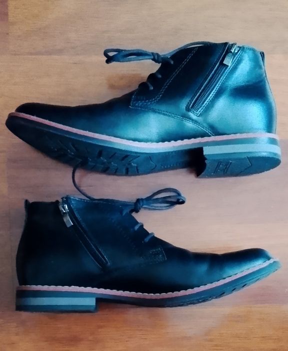 Buty typu chukka firmy EFEKT rozmiar trochę większe 41.