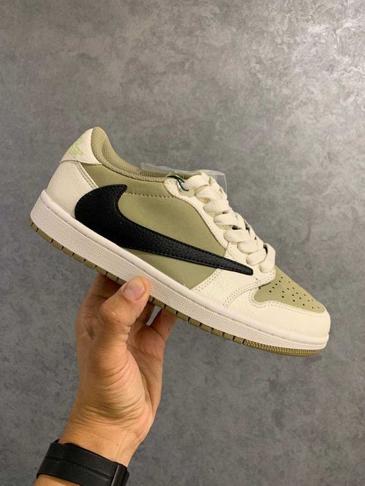 Кросівки Nike Air Jordan 1 low x Travis Scott Golf premium | Кроссовки Найк чоловічі жіночі