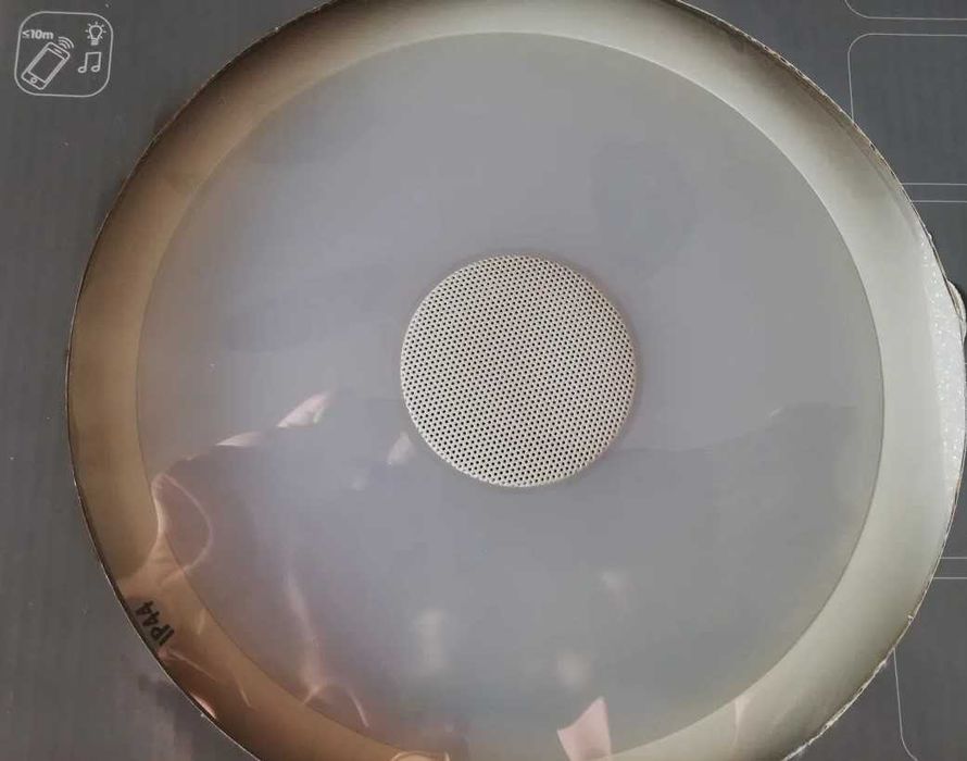 Plafon Led z Głośnikiem do Łazienki (sterowanie smartfonem - Bluetooth