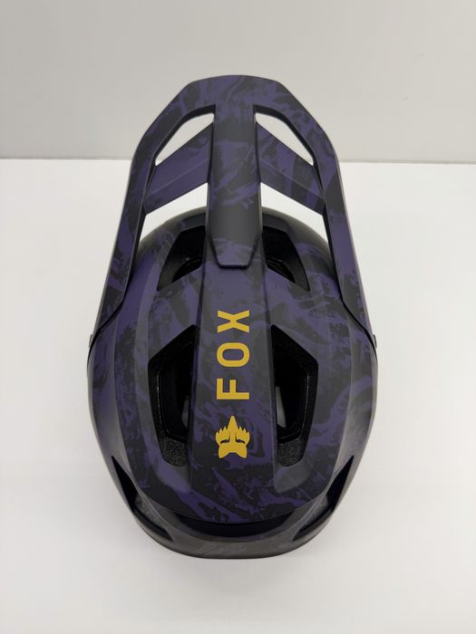 Kask Rowerowy Full Face FOX RAMPAGE plum, MIPS mtb/enduro/downhill/trial/hulajnoga rozmiar L (59 - 60CM)