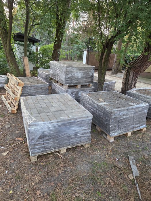 Kostka Holland 6cm szara