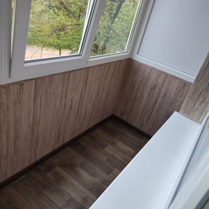 Балконны под ключ.Монтаж м/п окон и дверей, укладка кафеля - Монтаж ...