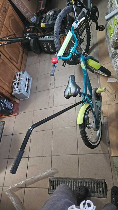 Rower dziecięcy 16 cali + kółka boczne