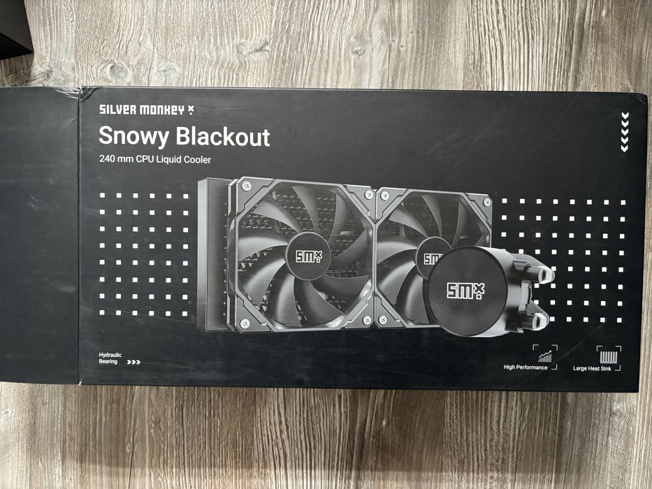 Chłodzenie AIO Silver Monkey snowy blackout