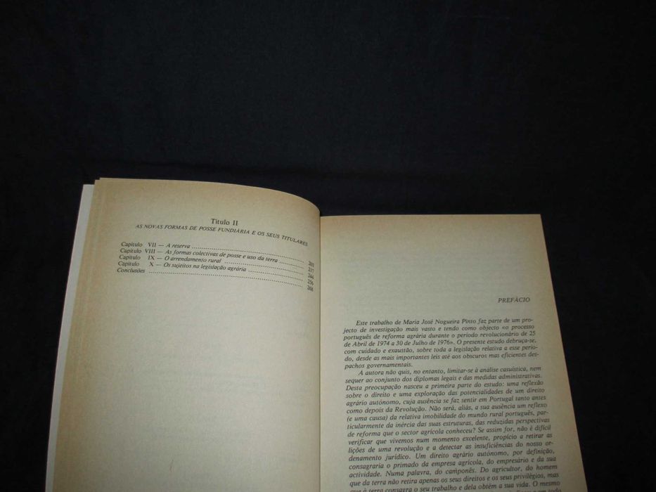 Livro O Direito da Terra Maria José Nogueira Pinto
