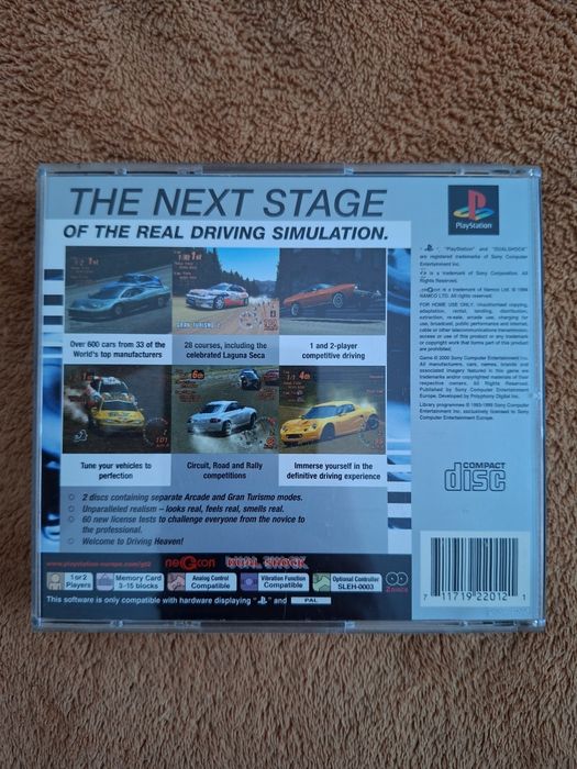 Jogo Gran Turismo 2 para a Ps1
