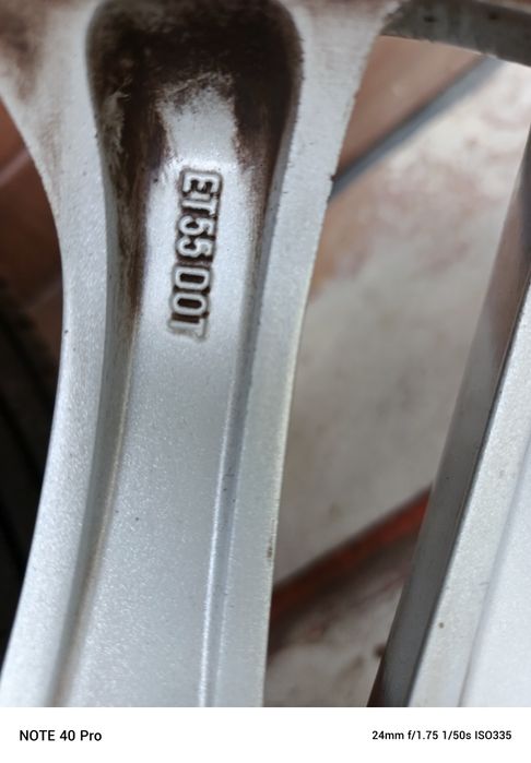 Koła 17" Ford z TPMS, lato. Jak nowe.