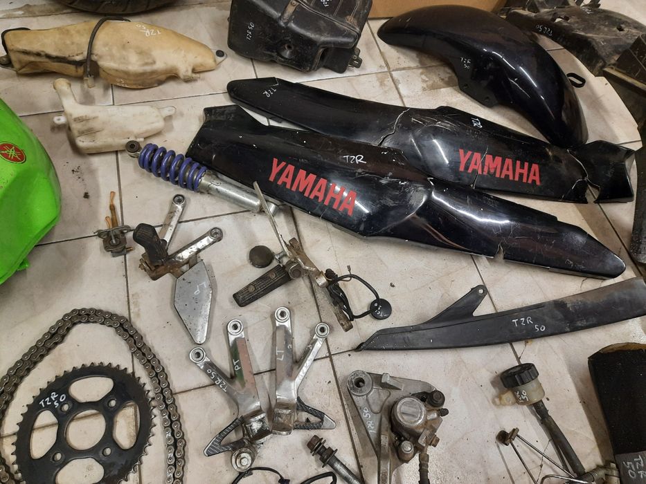 Yamaha TZR 50 4ba części 90-99 r siedzenie bak wahacz hamulec