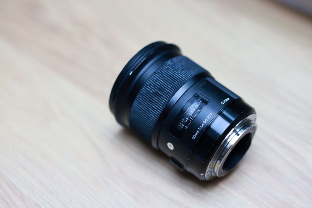 Sigma 50mm f/1.4 DG Art Canon