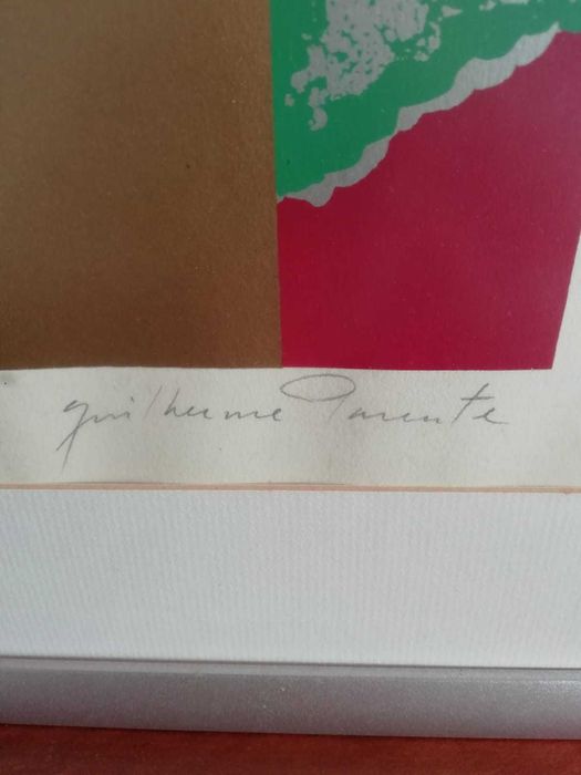 Serigrafia de Guilherme Parente