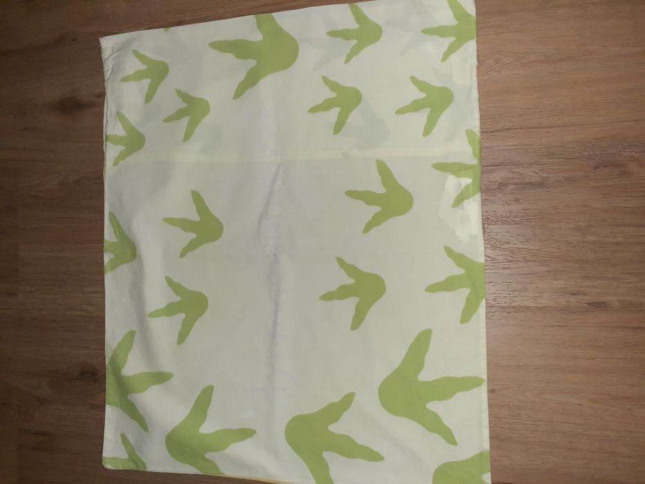 Capa de edredão com almofada dinossauros.  Reversível. Ikea