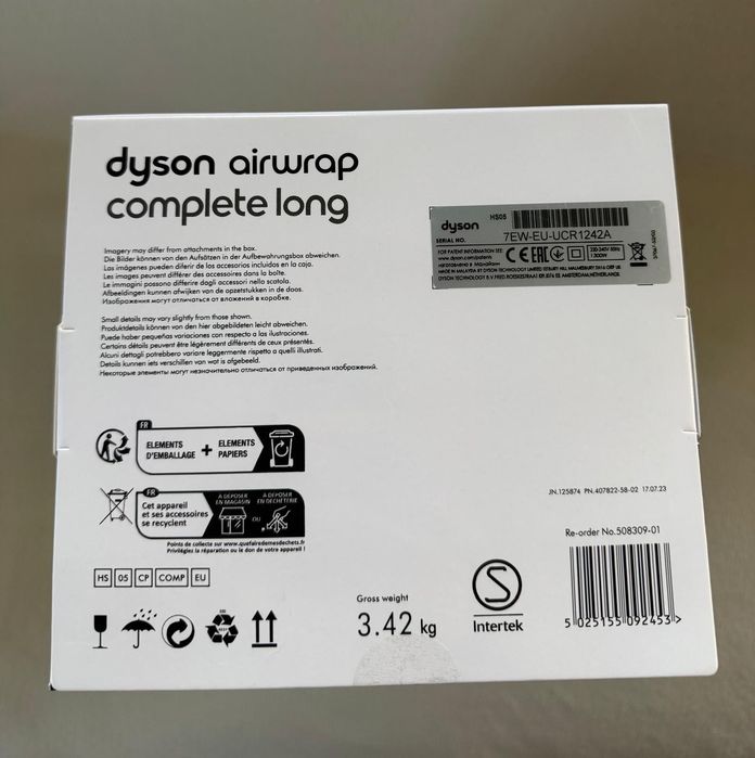 dyson airwrap complete long HS05