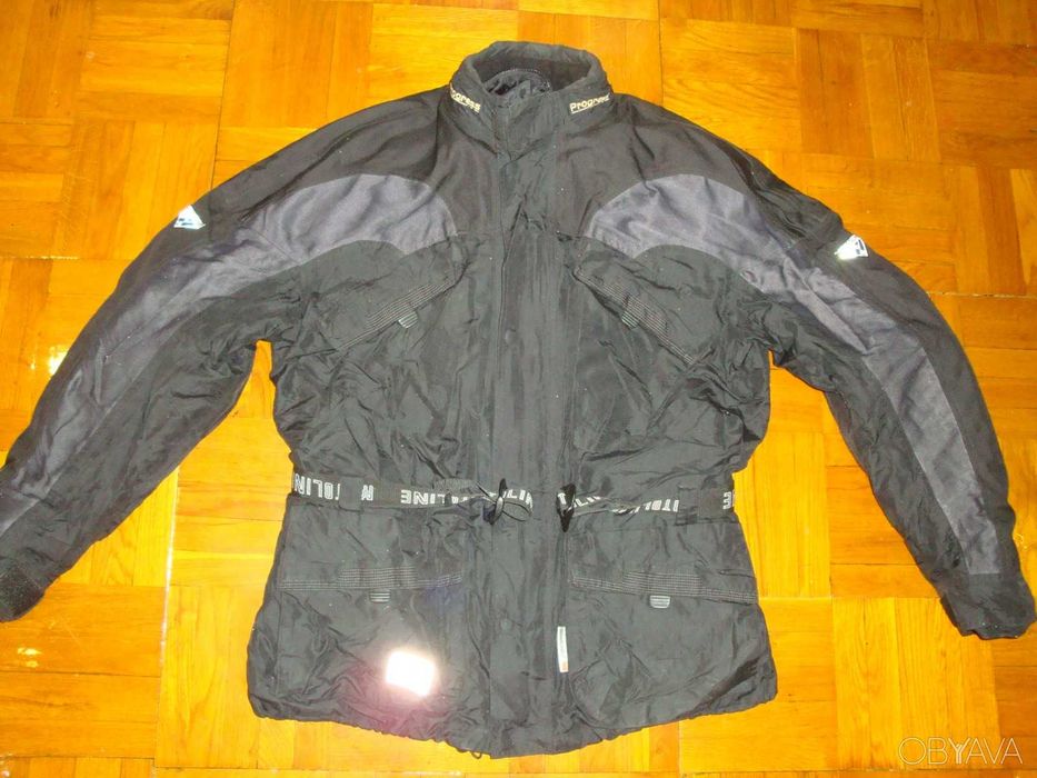 Куртка MOTOLINE с подстёжкой и защитой, размер XXL ( 56-58 )