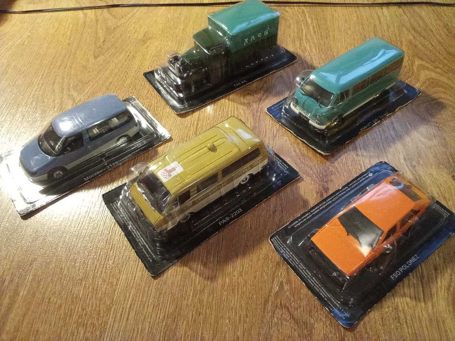Масштабные модели авто 1:43 Де Агостини Металл Не распак, VERO