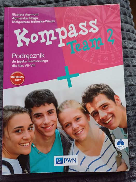 Kompas Team 2. Język niemiecki.  Podręcznik
