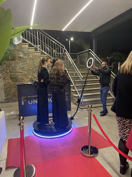 Aluger de plataforma Videobooth 360°