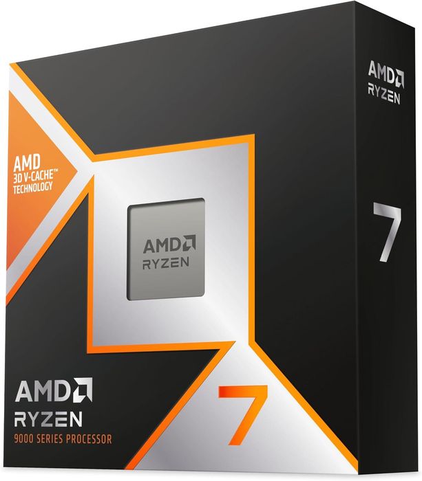 Komputer do gier – Ryzen 7 9800X3D / RX 9070 XT 16GB / 32GB DDR5 / 2TB NVMe – NOWY, gwarancja, FV
