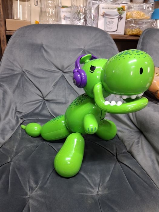 Інтерактивний динозавр Moosе Squeakee The Balloon Dino Сквікі