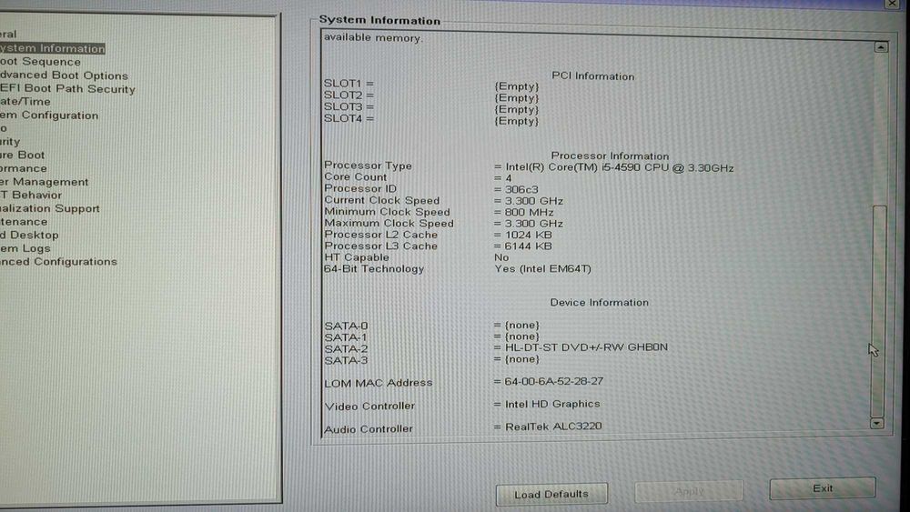 Dell Optiplex 7020 (Intel i5, 8GB RAM)