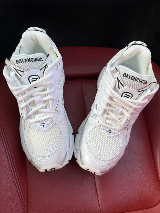 (БЕЗ ПЕРЕДОПЛАТИ) Balenciaga Runner White баленсіага раннер білі