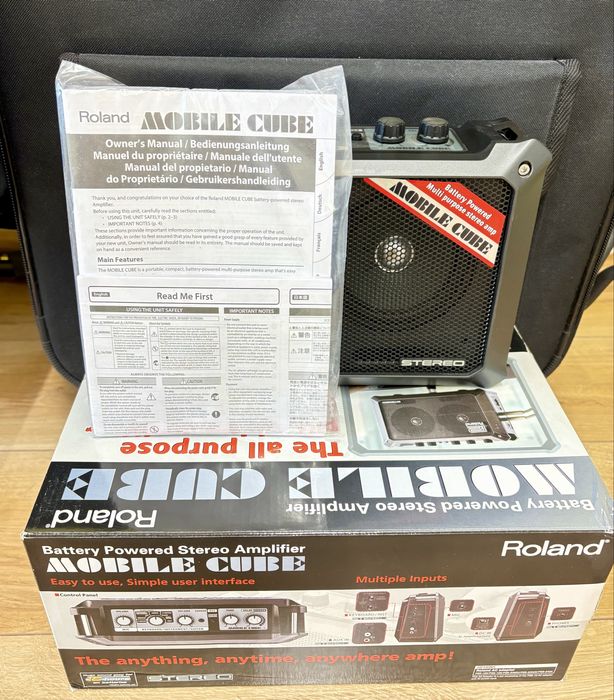 Roland Mobile Cube – mobilny wzmacniacz gitarowy / mini PA / nowy.